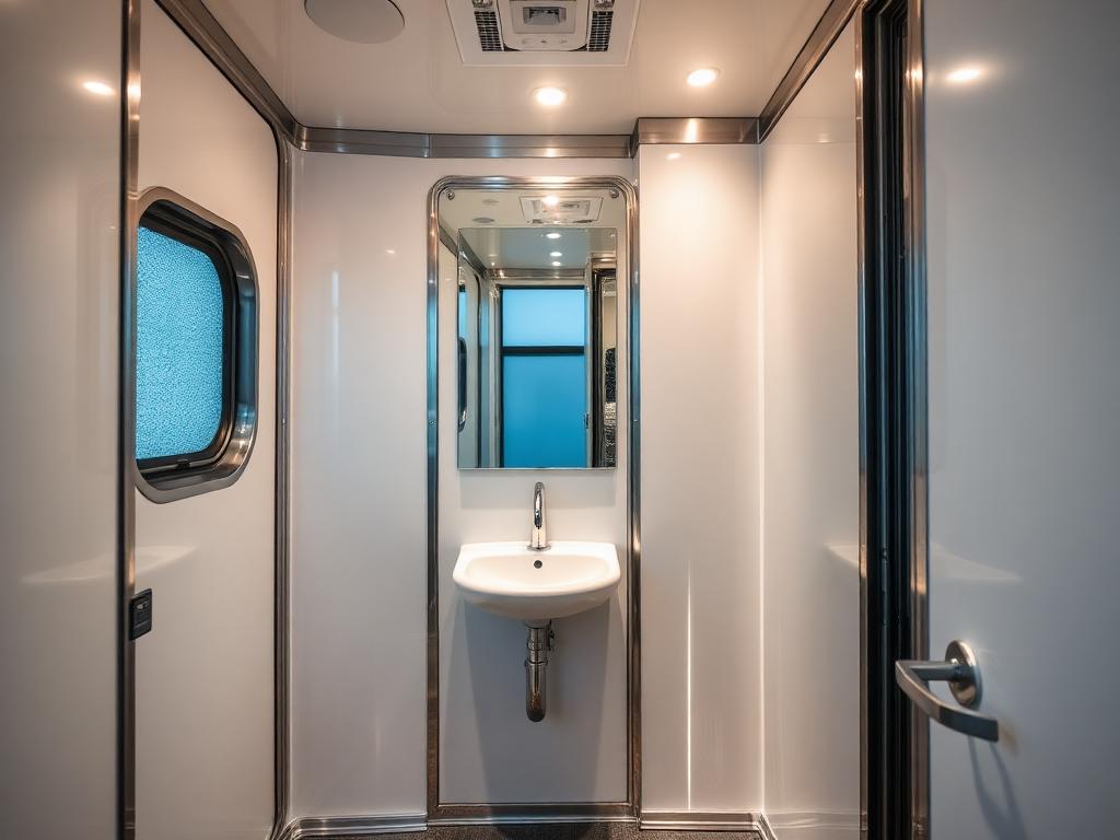Luxury Restroom Trailers in Sharon, MA